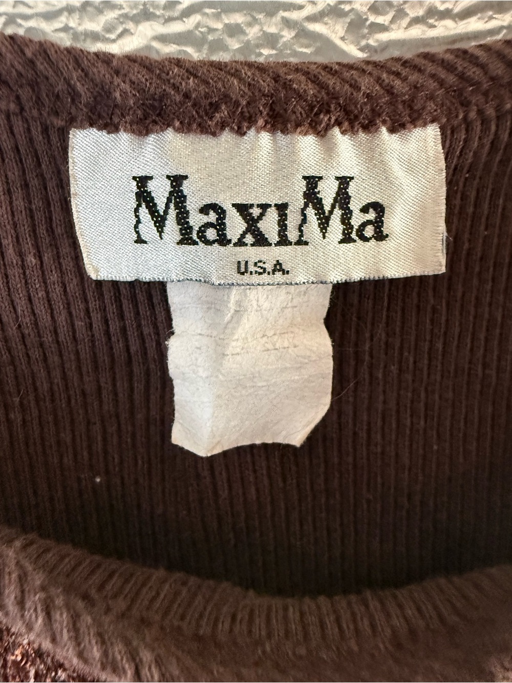 Maxima Brown Crochet Lace Camisole - Picture 6 of 6